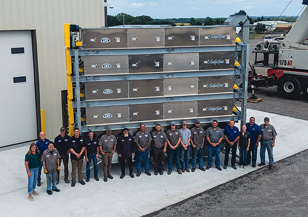 Bulk handling and screening equipment